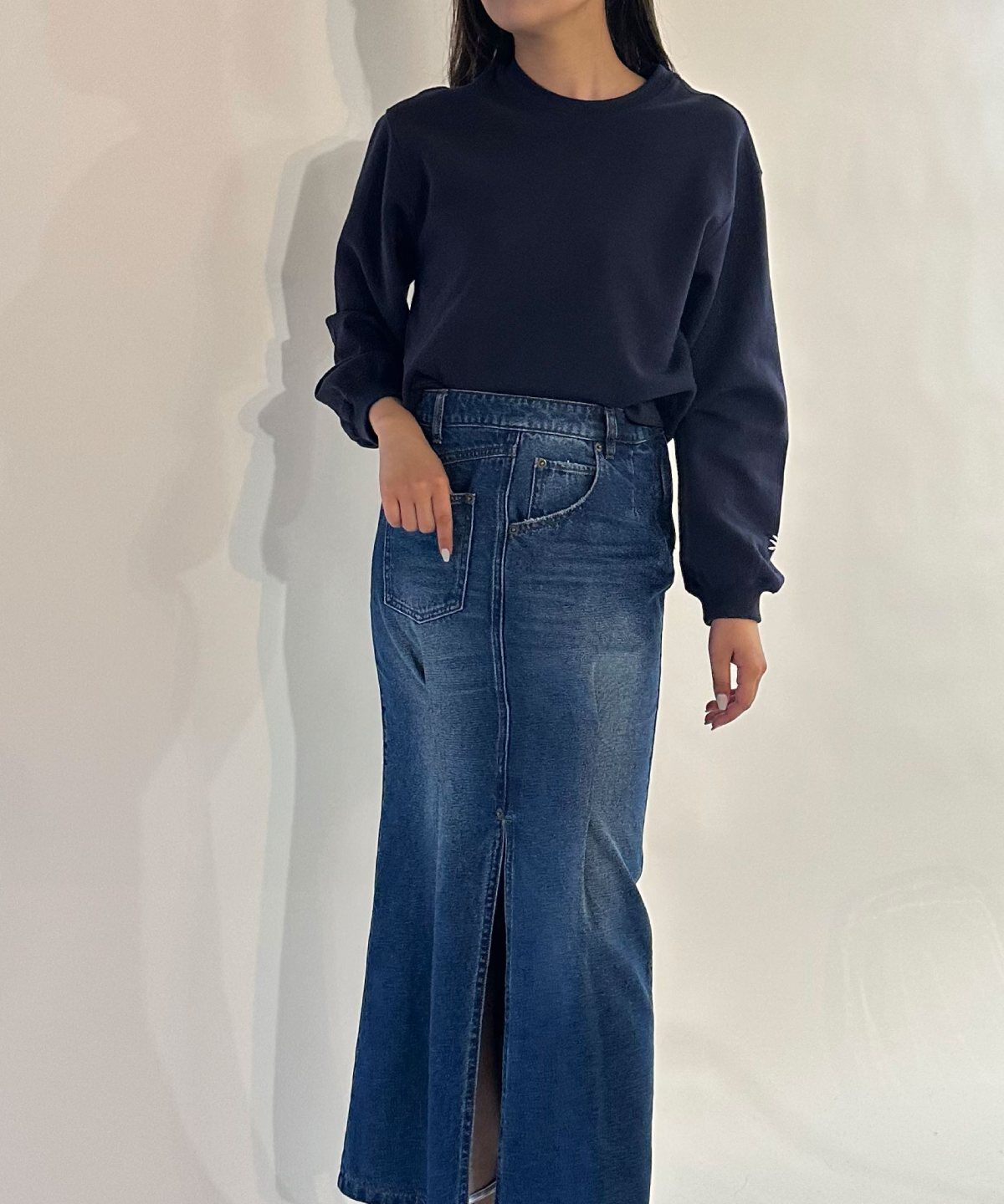 REDYAZEL「デニムマキシスカート」|スカート|