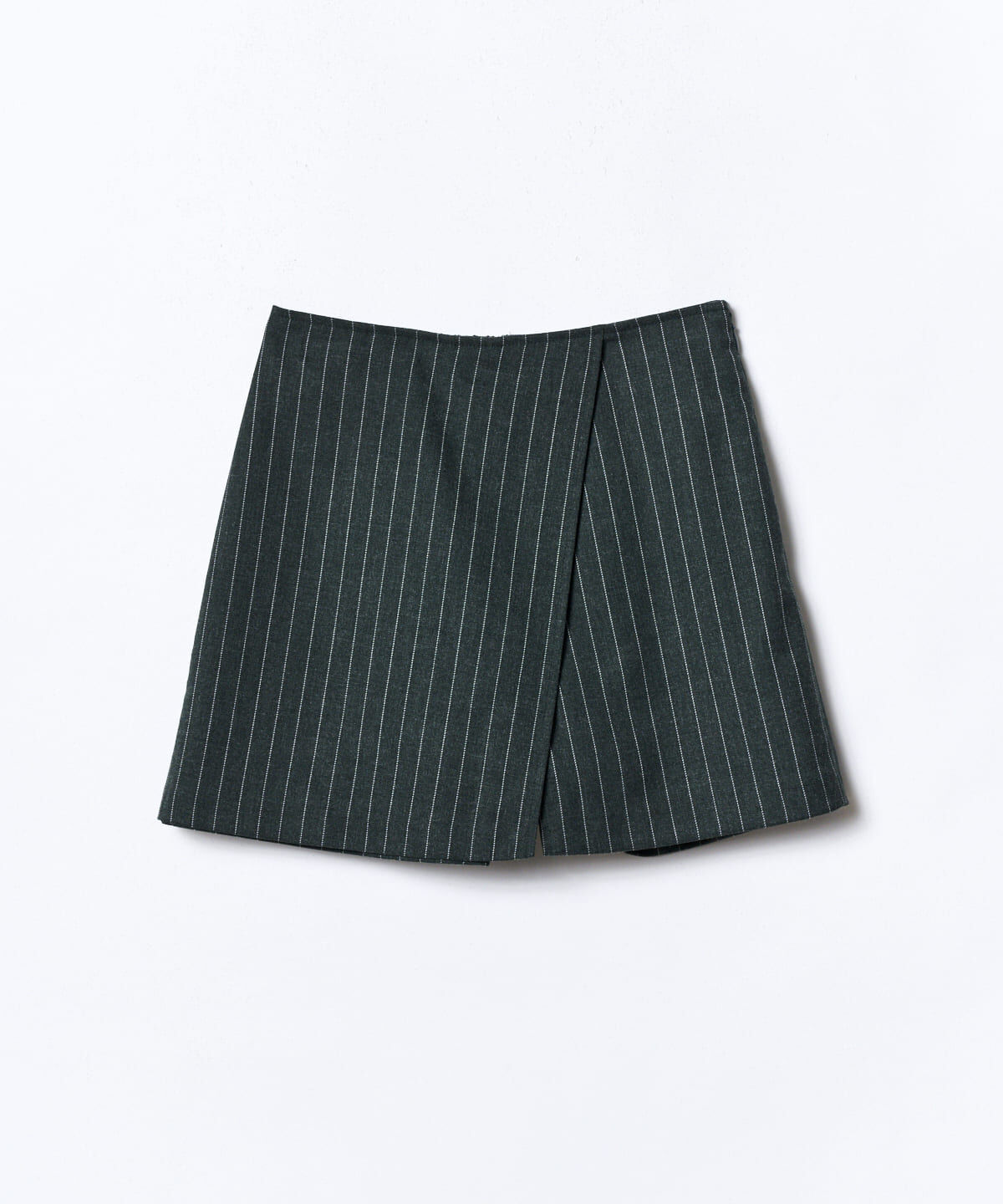 REDYAZEL「ストライプラップミニスカパン」|台形|