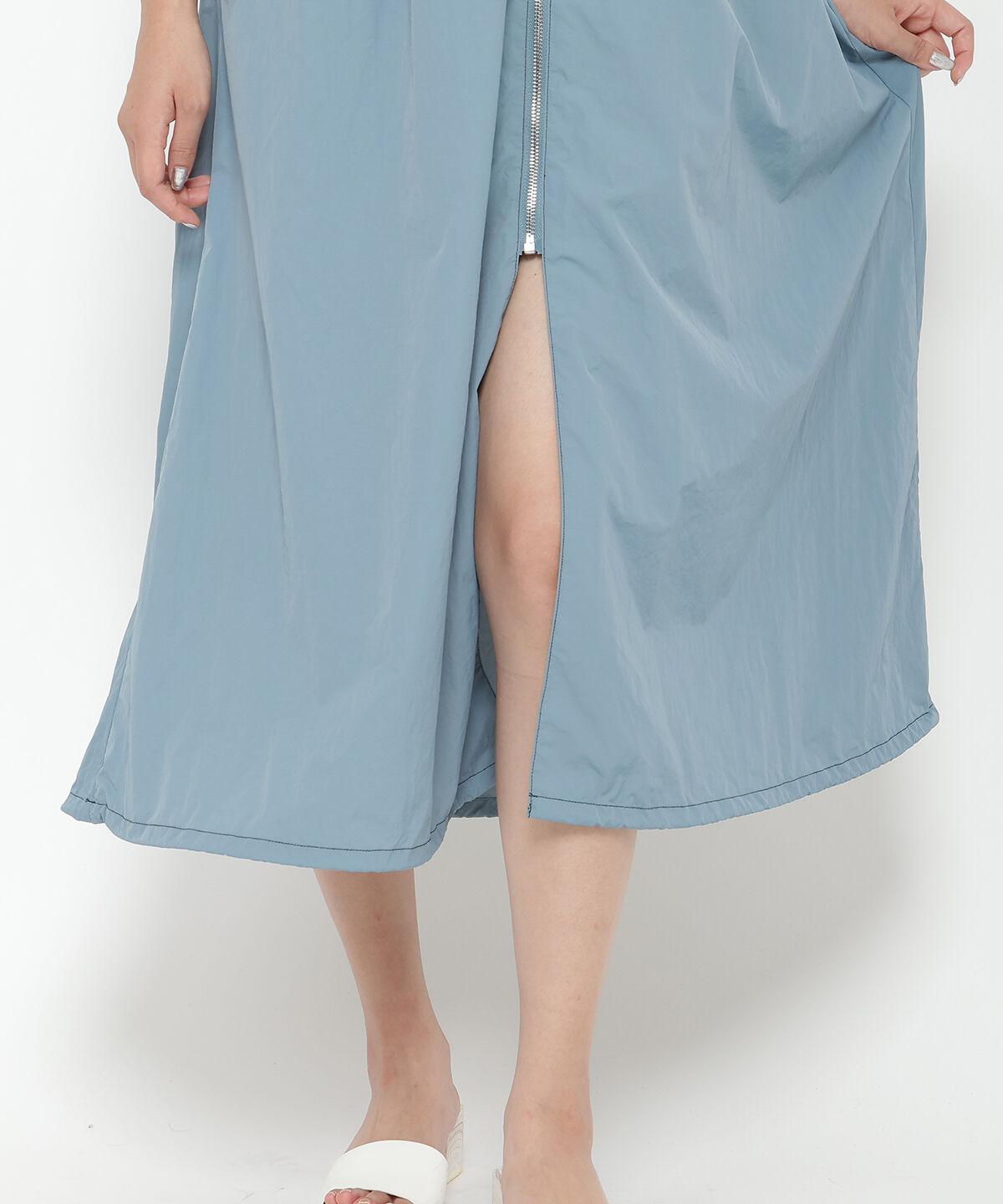 REDYAZEL「フロントジップジャンスカ」|ジャンパースカート|