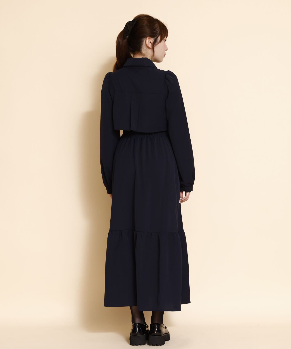 REDYAZEL「ティアードシャツワンピース」|ワンピース|