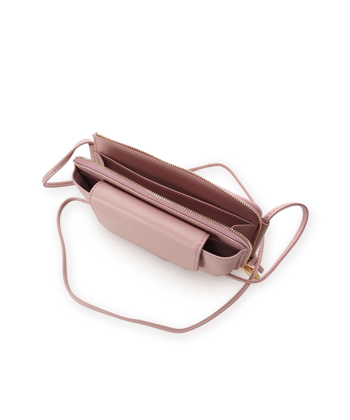 Samantha Thavasa Petit Choice「フラップレザースマホショルダー」|ショルダー・メッセンジャー|