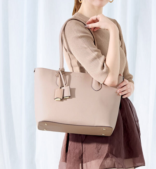 Jewelna Rose「Jewelna Rose  リタ・トートバッグ A4ジャストサイズ 16145」|トートバッグ|エクリュ