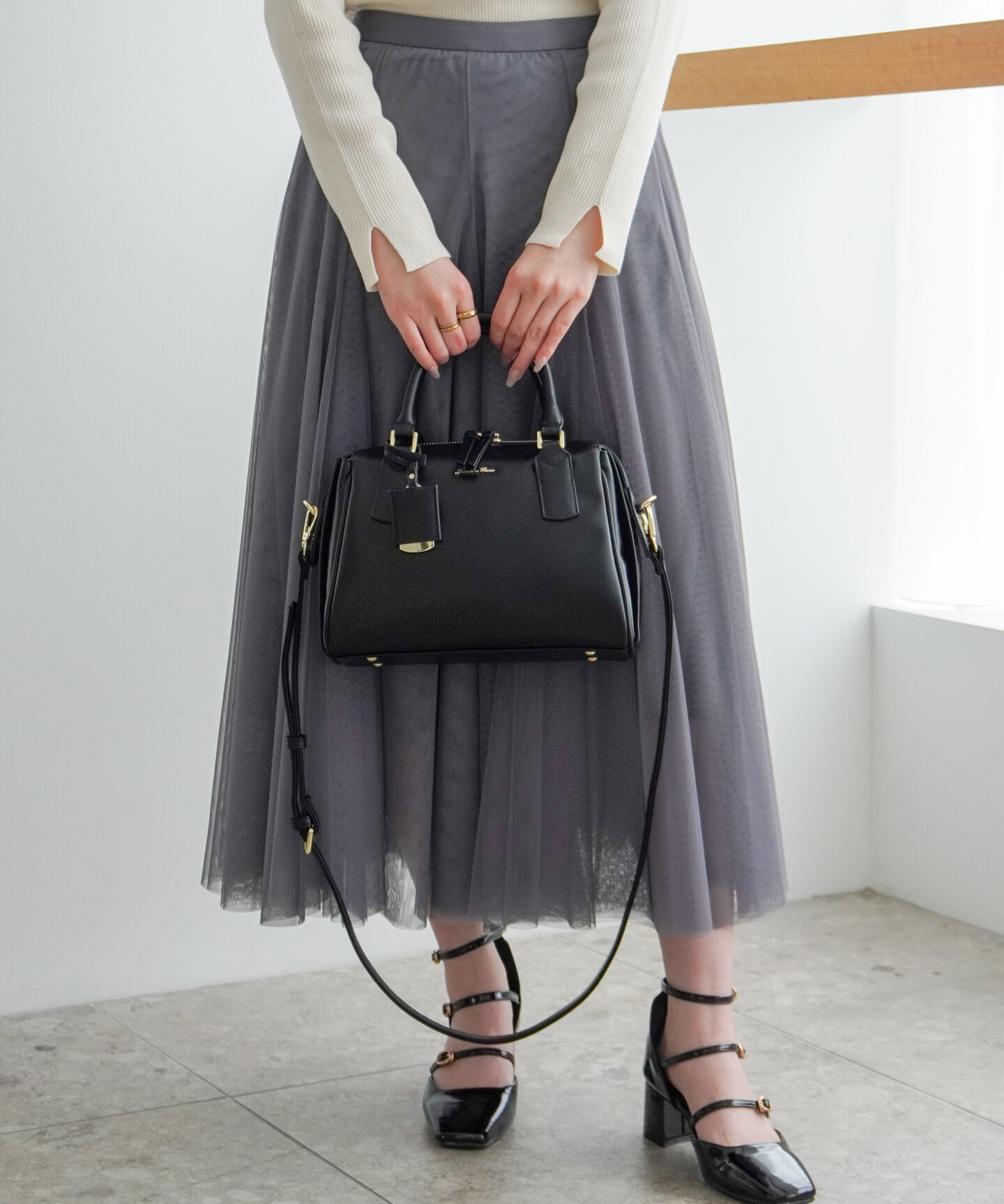 Jewelna Rose「Jewelna Rose ホリー・ボストンバッグ S 16193」|ボストンバッグ|