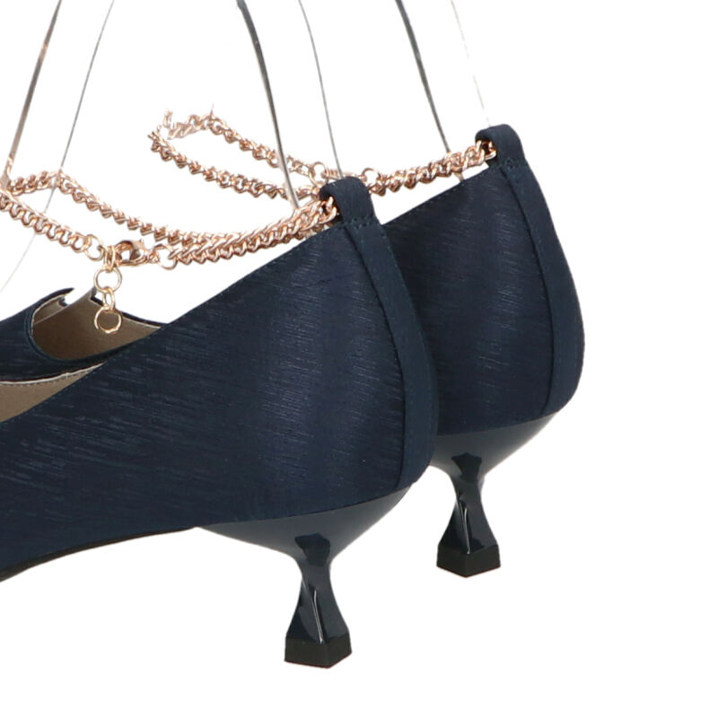 ORiental TRaffic「ポインテッドトゥアンクルチェーンパンプス/R-2015」|パンプス|