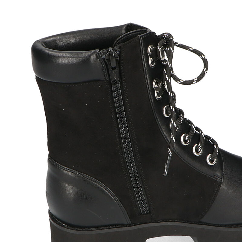 ORiental TRaffic「【EC限定】異素材トレッキングブーツ/25402」|ショートブーツ|