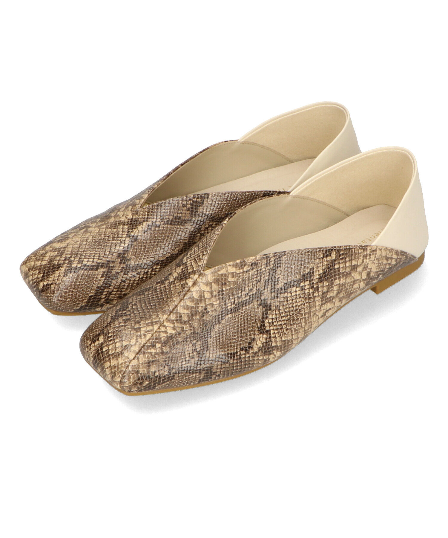 ORiental TRaffic「【アウトレット価格】スクエアトゥバブーシュ/R-3211 パンプス バブーシュ 柔らかい 人気 トレンド」|パンプス|