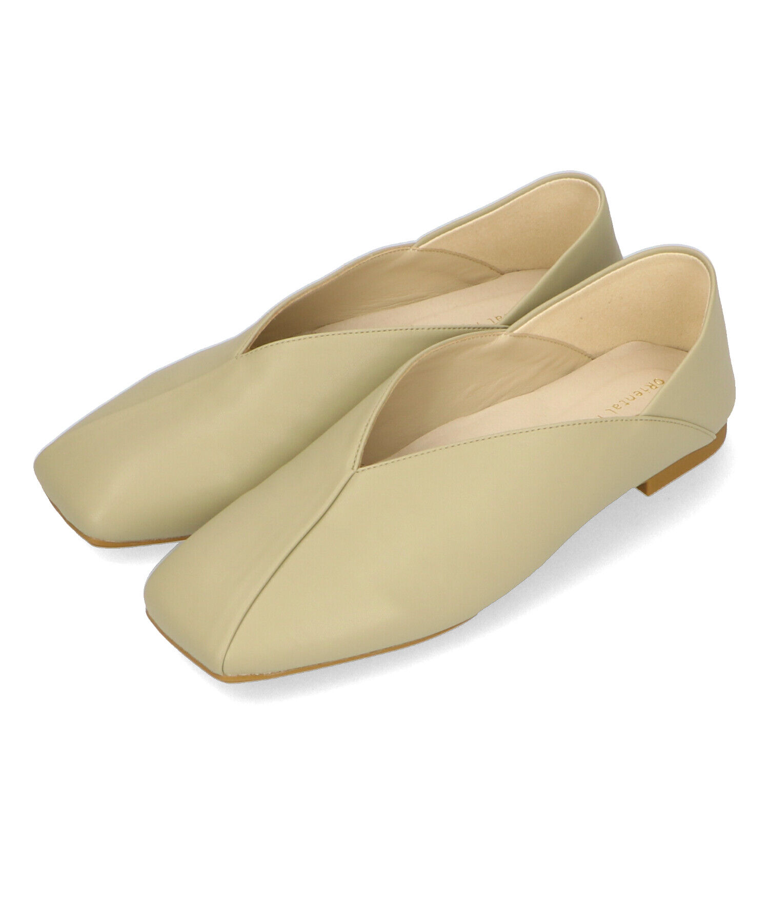 ORiental TRaffic「【アウトレット価格】スクエアトゥバブーシュ/R-3211 パンプス バブーシュ 柔らかい 人気 トレンド」|パンプス|