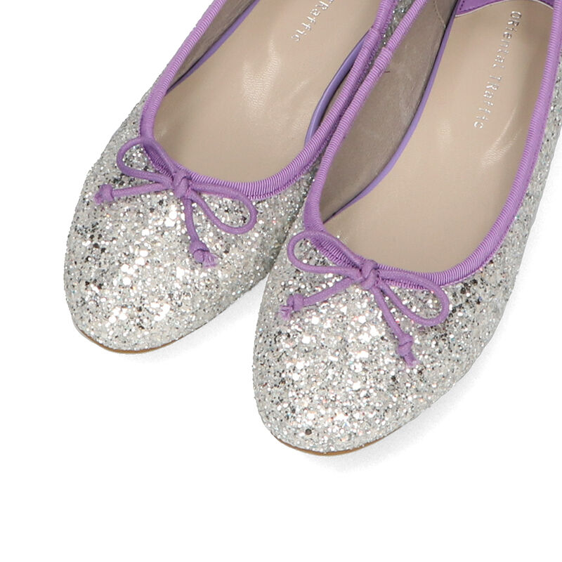 ORiental TRaffic「グリッターバレエシューズ/31312」|パンプス|