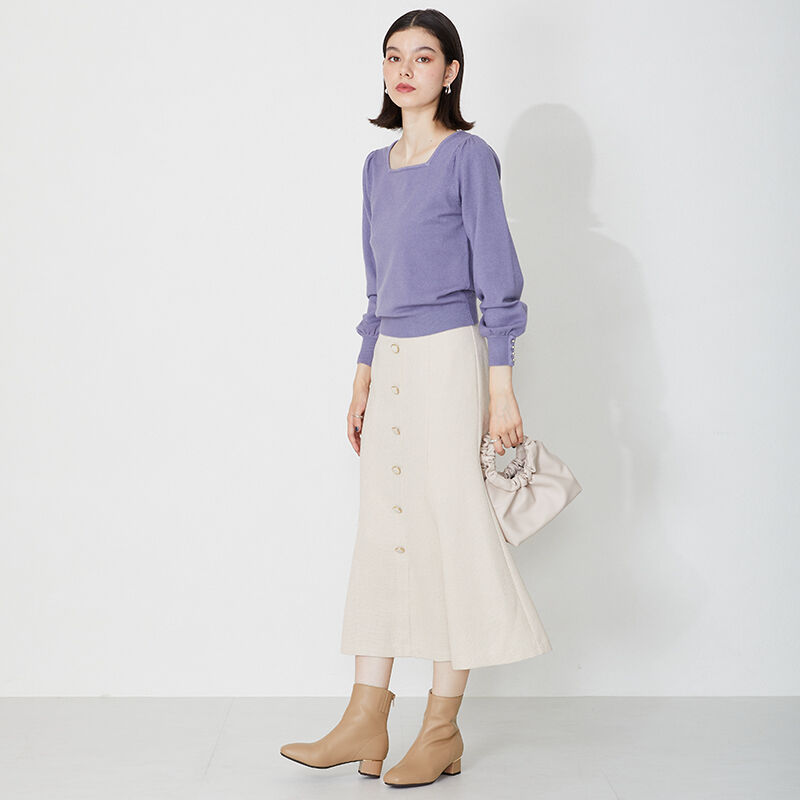 ORiental TRaffic「ソフトレザー メタリックライン ブーツ /31409 柔らかい 履き口に隠しゴム付き」|ショートブーツ|