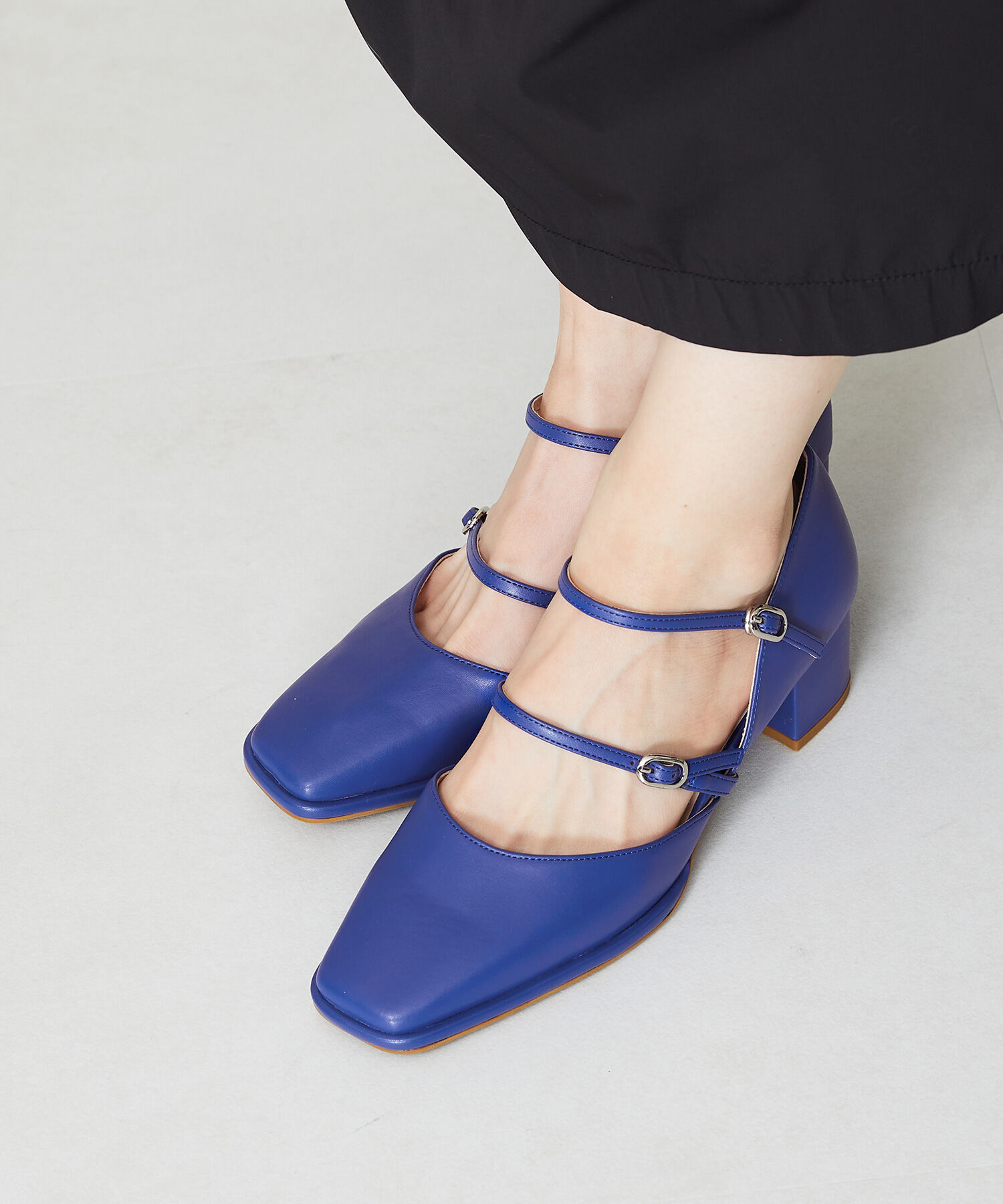 ORiental TRaffic「ダブルストラップヒールパンプス/41108」|パンプス|