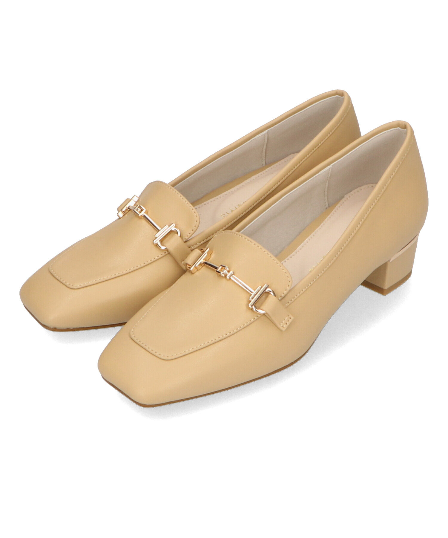 WA Oriental TRaffic「【定番】メタリックラインビットヒールローファー/42101」|ローファー|