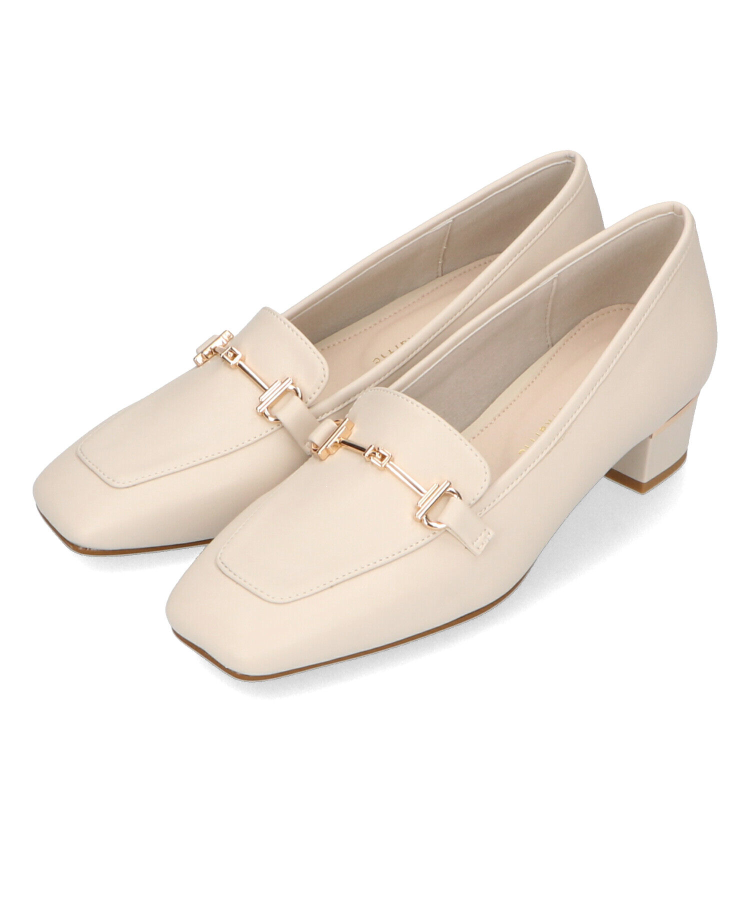 WA Oriental TRaffic「【定番】メタリックラインビットヒールローファー/42101」|ローファー|