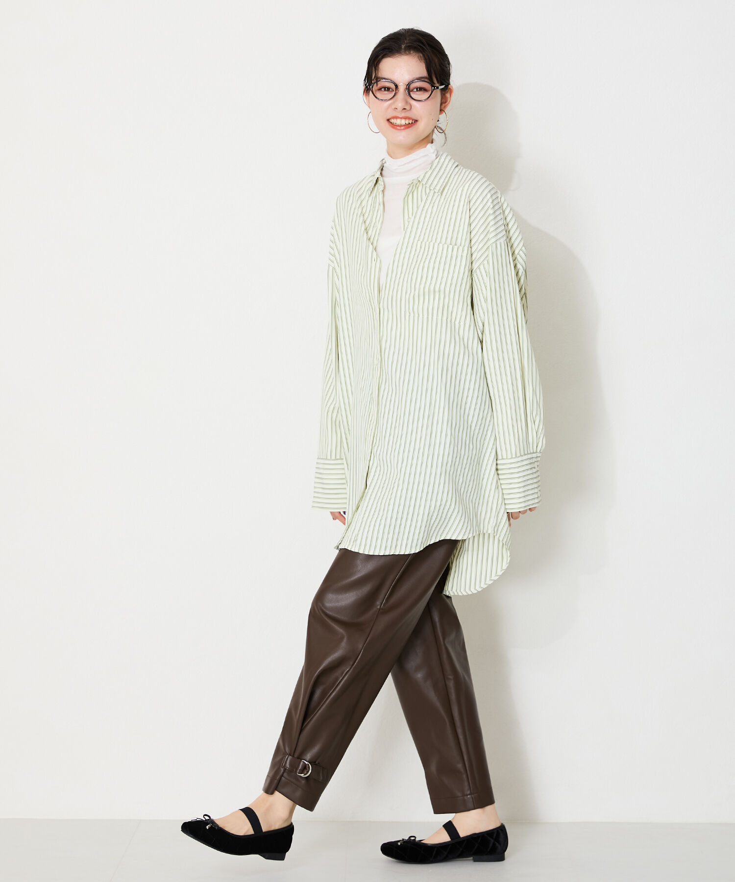 WA Oriental TRaffic「●2024秋冬新作●キルティングデザインバレエシューズ/42307」|パンプス|