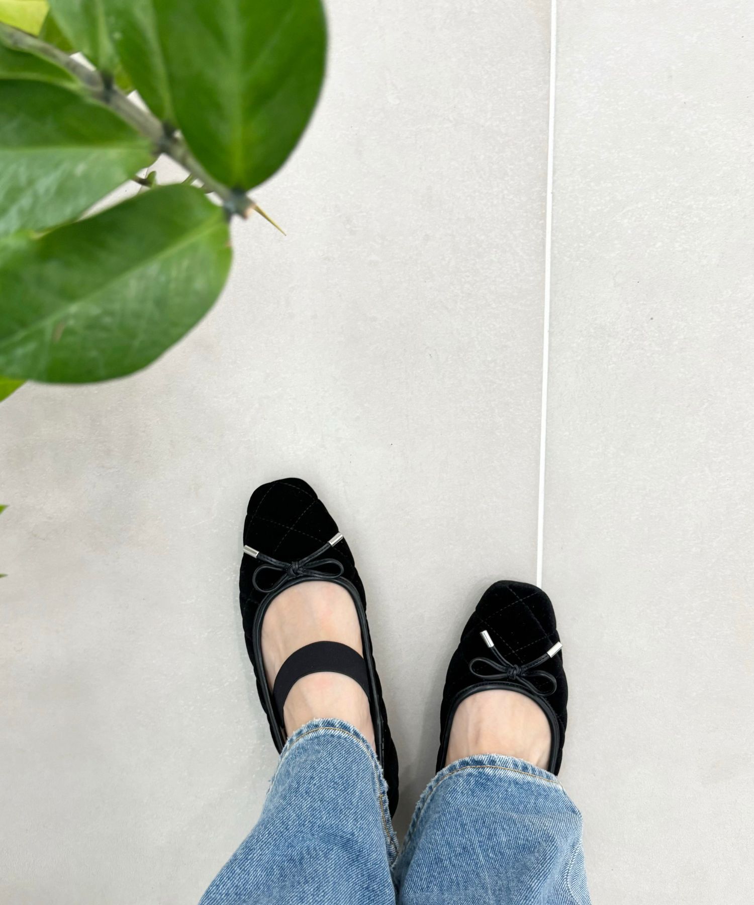 WA Oriental TRaffic「●2024秋冬新作●キルティングデザインバレエシューズ/42307」|パンプス|