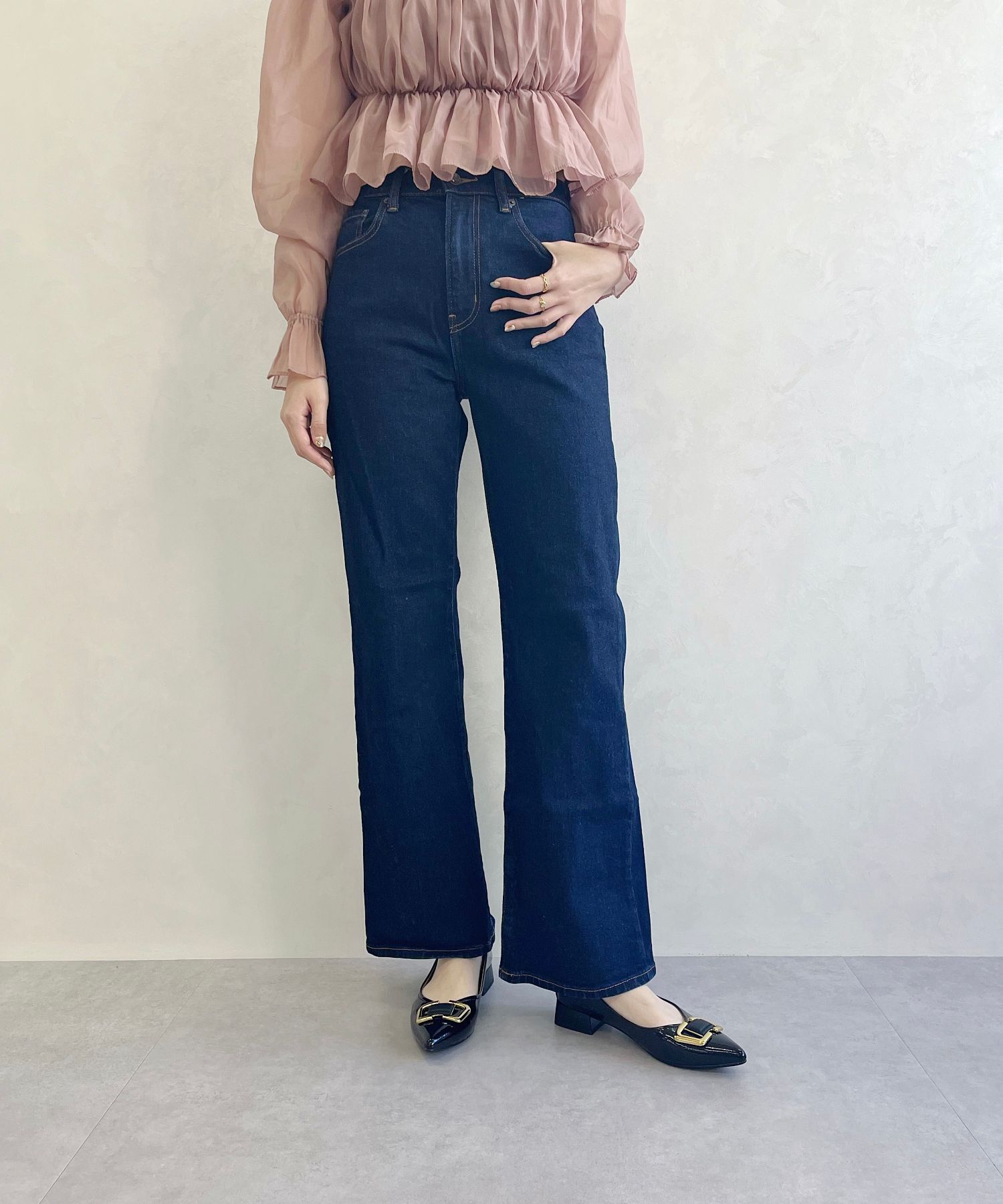 ORiental TRaffic「●2025春夏新作●ポインテッドトゥモチーフパンプス/51104 パンプス フラット 人気 トレンド」|パンプス|