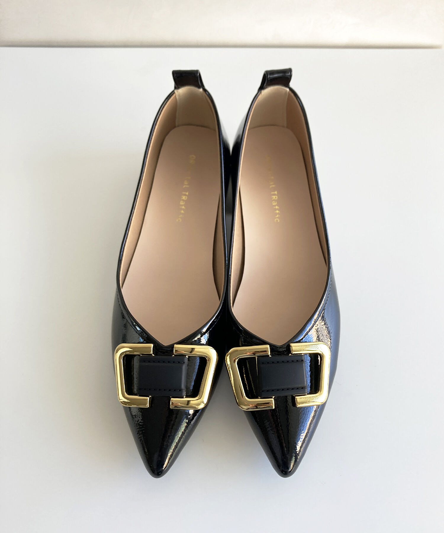 ORiental TRaffic「●2025春夏新作●ポインテッドトゥモチーフパンプス/51104 パンプス フラット 人気 トレンド」|パンプス|