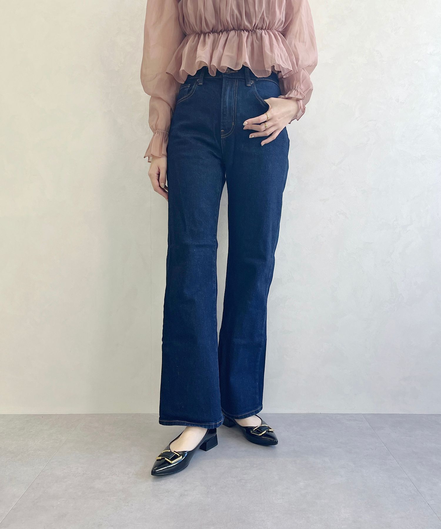 ORiental TRaffic「●2025春夏新作●ポインテッドトゥモチーフパンプス/51104 パンプス フラット 人気 トレンド」|パンプス|