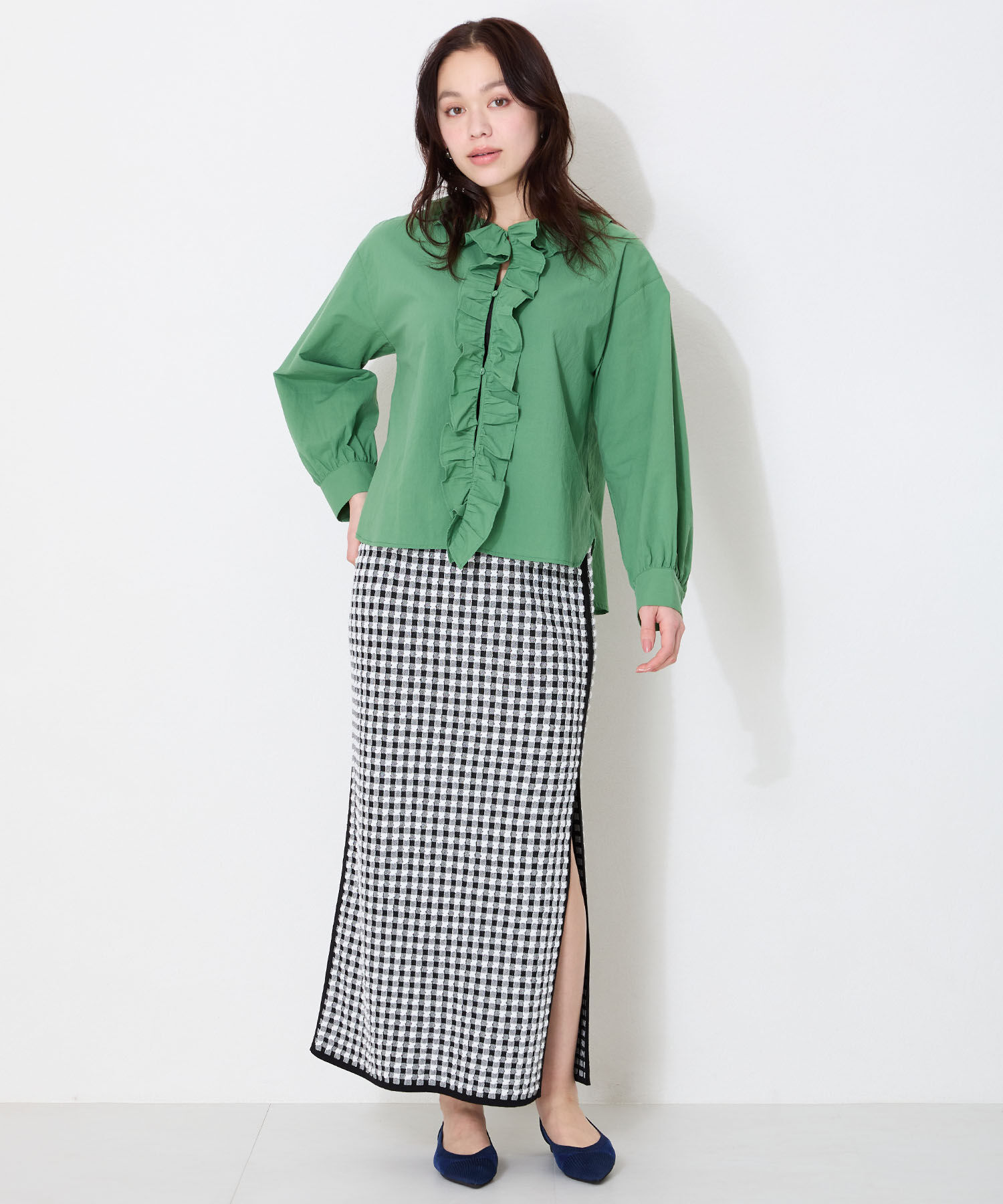 WA Oriental TRaffic「●人気アイテム● 軽量 シアー ニットパンプス /52108 柔らかい クッション」|パンプス|