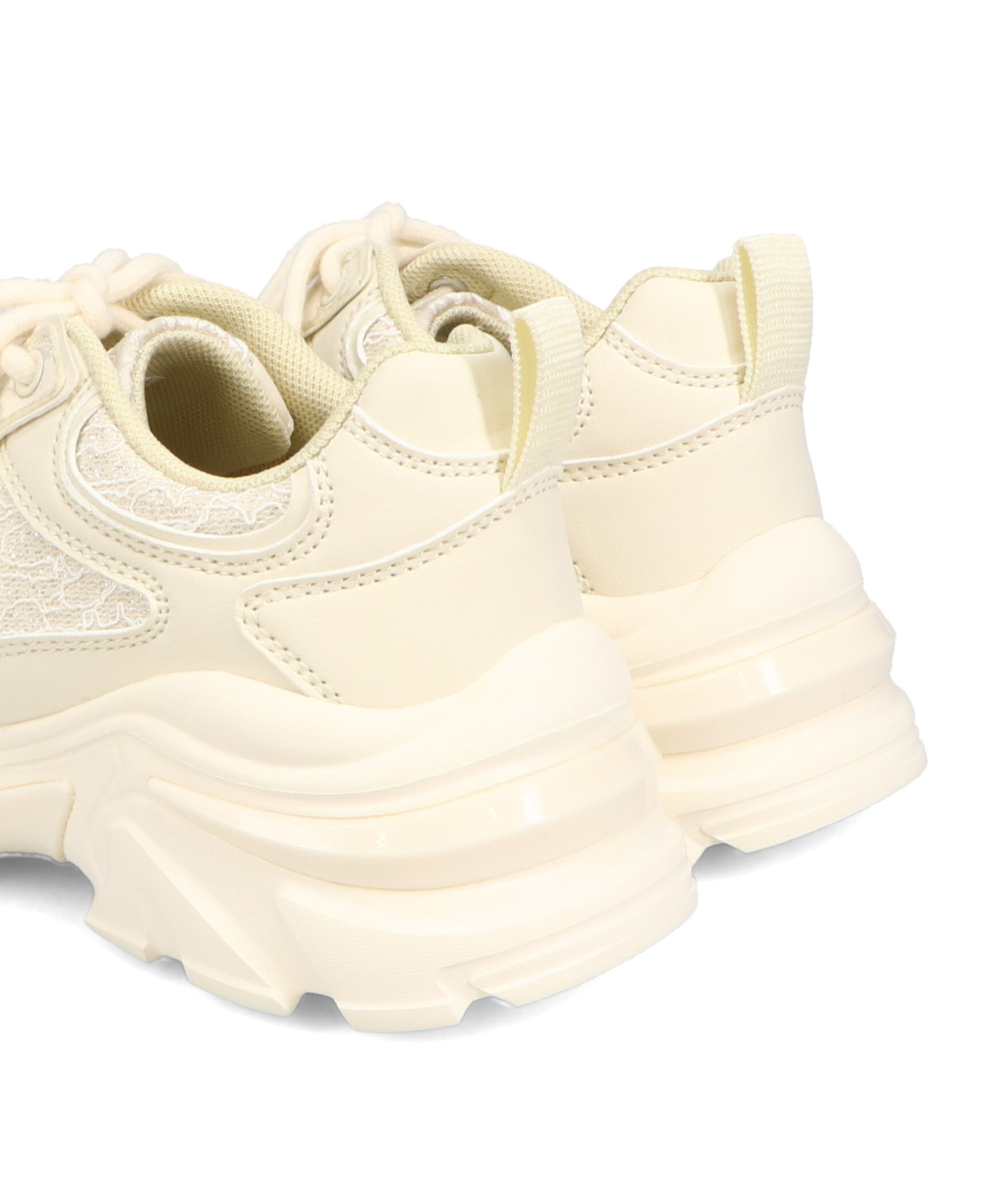 ORiental TRaffic「●2025春夏新作●レース&times;ジャガード厚底スニーカー/OT3755」|スニーカー|