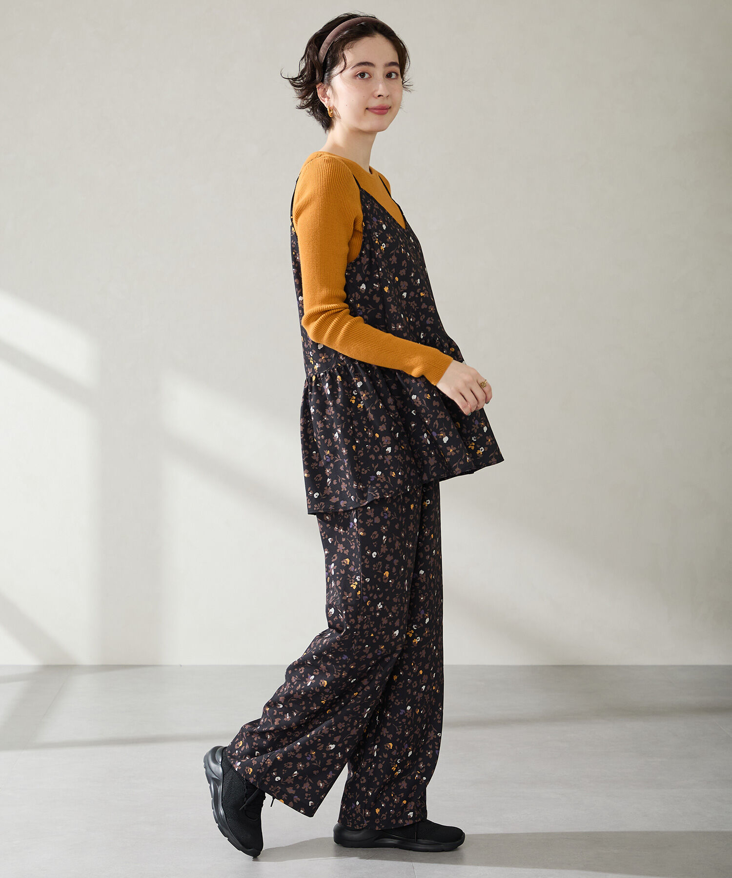 ORiental TRaffic「●再入荷● 【瞬間フィット】 ニットスニーカー /OT3757 軽量 歩きやすい 楽ちん ハンズフリー」|スニーカー|