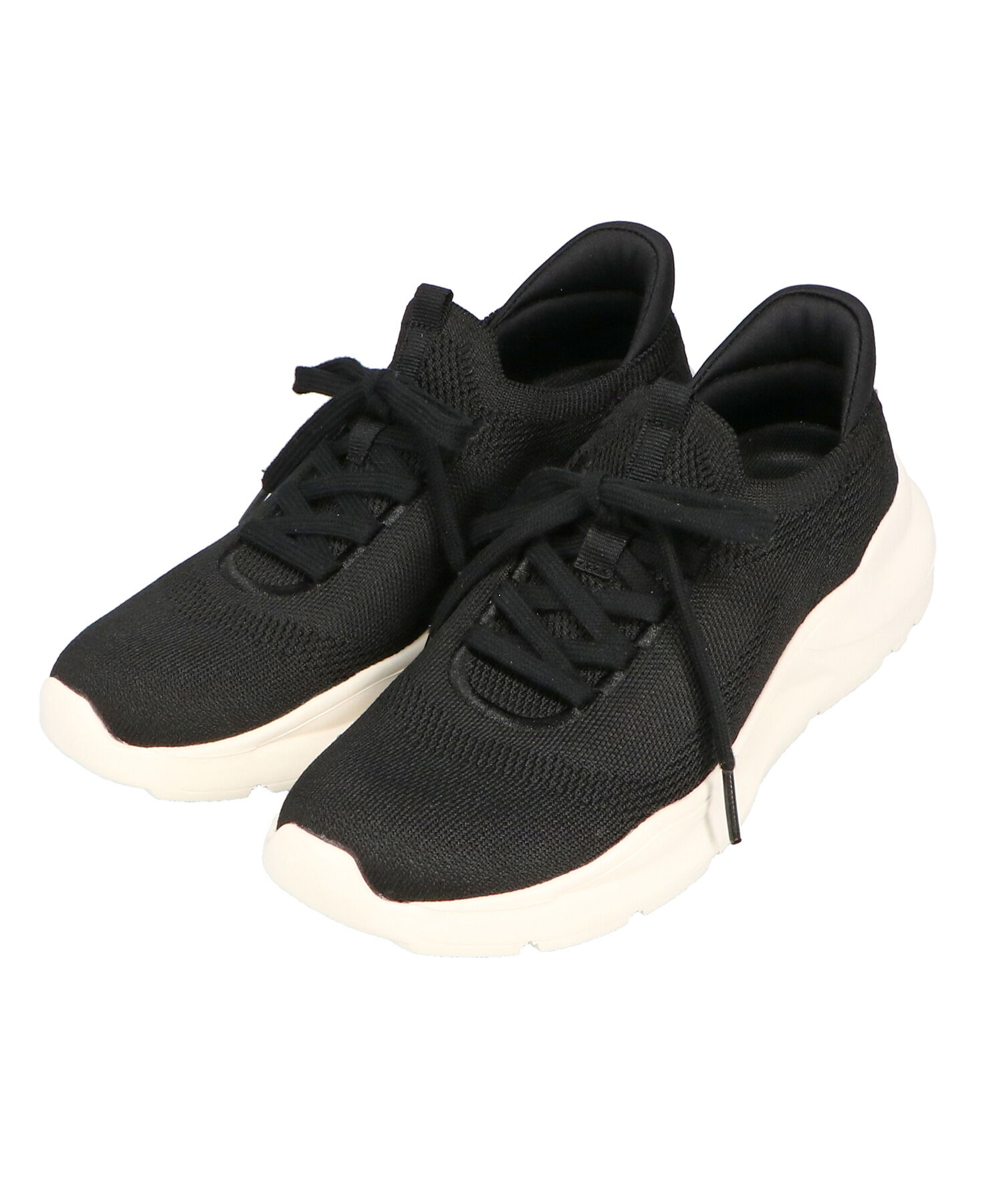 ORiental TRaffic「●再入荷● 【瞬間フィット】 ニットスニーカー /OT3757 軽量 歩きやすい 楽ちん ハンズフリー」|スニーカー|