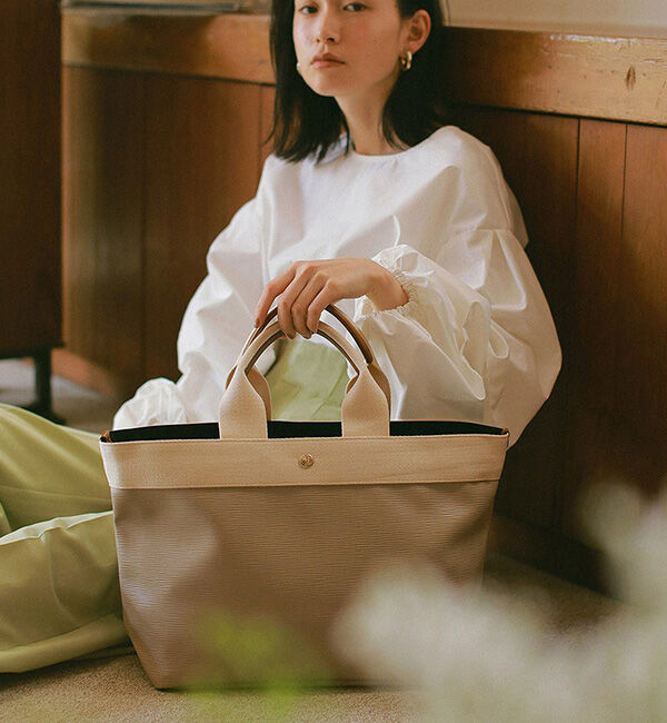 TOPKAPI BREATH「【VERY 10月号掲載】RIPPLE リプル ネオレザー A4トートバッグ」|トートバッグ|