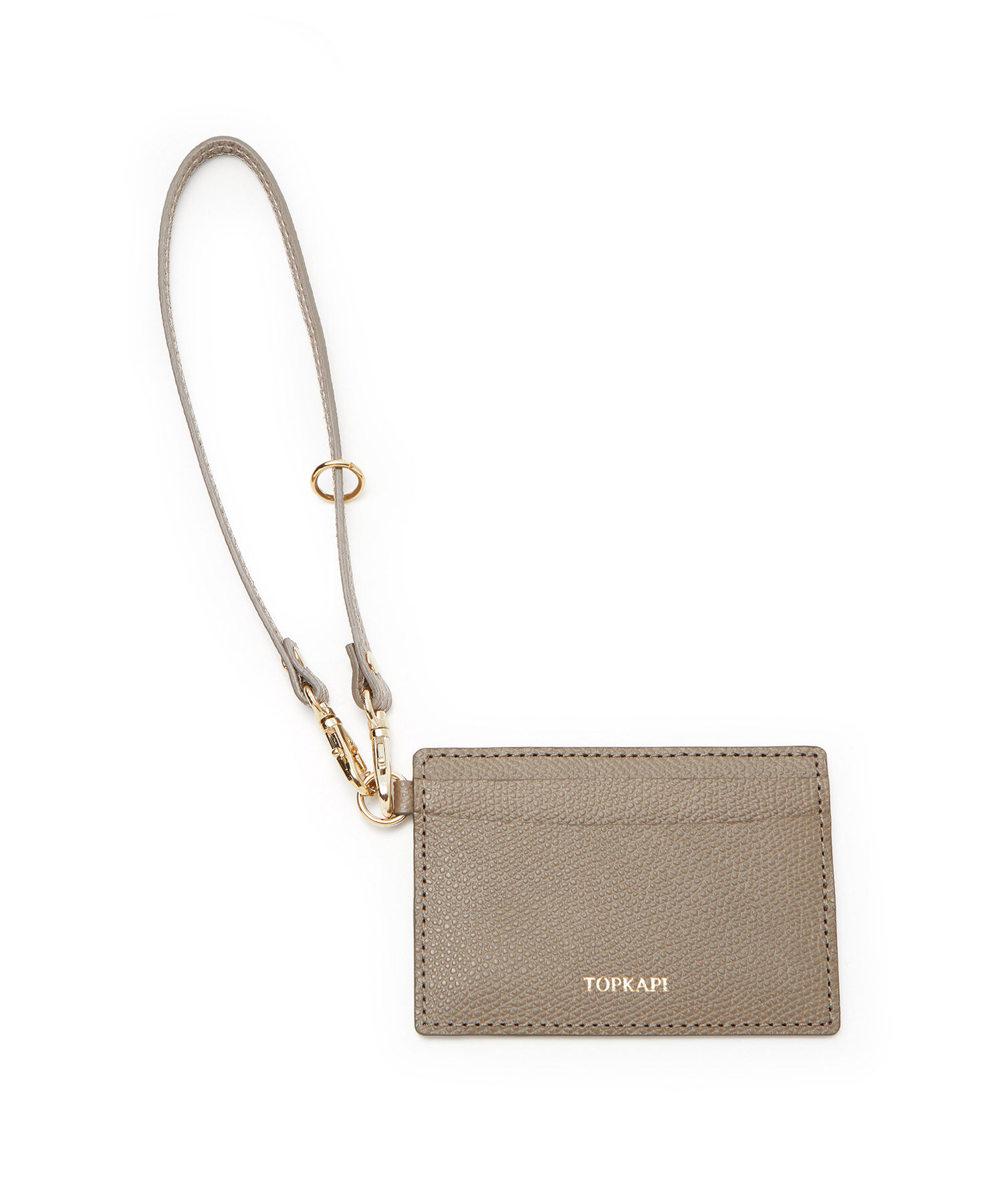 TOPKAPI 「[TOPKAPI]トプカピ 角シボ型押し・ パスケース COLORATO コロラート」|財布|グレー　