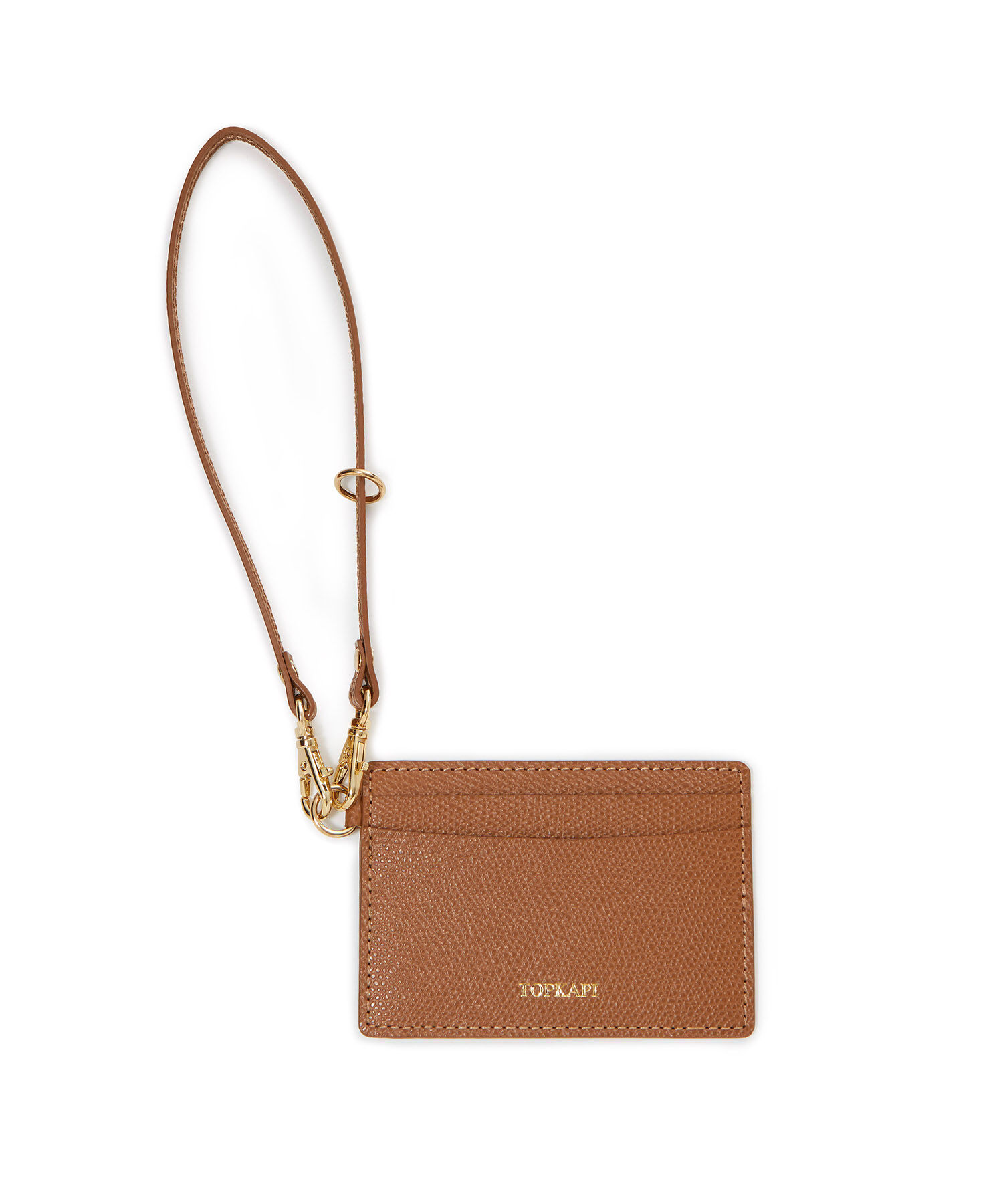 TOPKAPI 「[TOPKAPI]トプカピ 角シボ型押し・ パスケース COLORATO コロラート」|財布|ブラウン