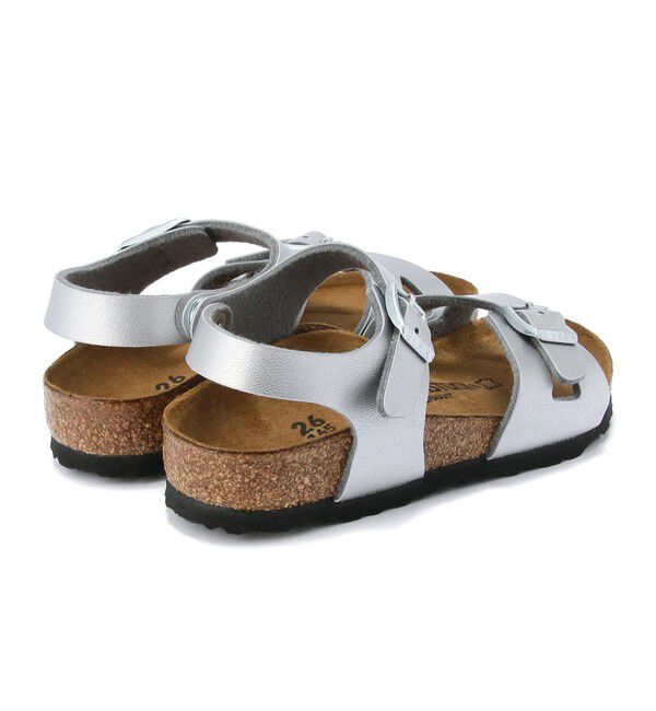 BIRKENSTOCK「【ビルケンシュトック】リオ/シルバー ビルコフロー/サンダル キッズ/RIO」|サンダル|