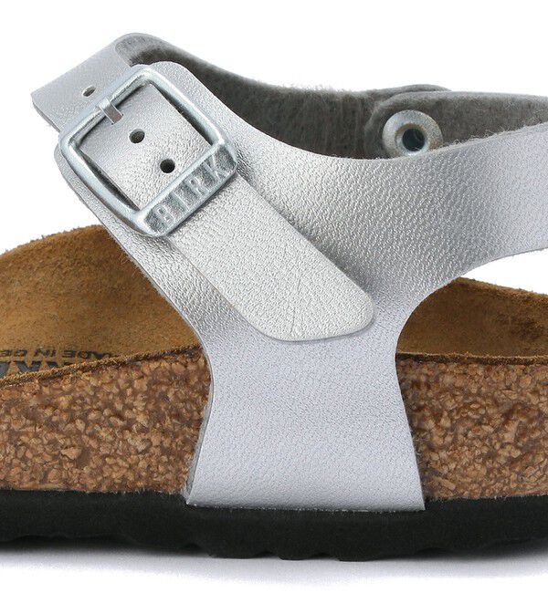 BIRKENSTOCK「【ビルケンシュトック】リオ/シルバー ビルコフロー/サンダル キッズ/RIO」|サンダル|