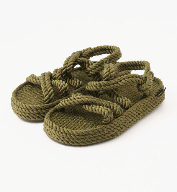 BOHONOMAD「【BOHONOMAD】タヒチ/カーキ/サンダル メンズ レディース/プラットフォーム ボホノマド」|サンダル|カーキ