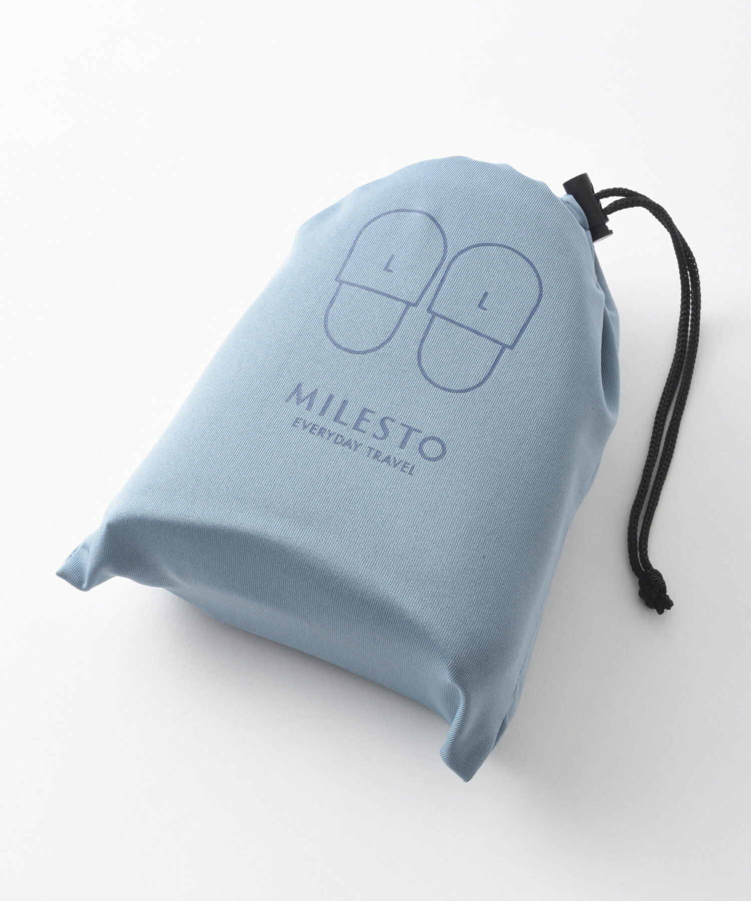 MILESTO「MILESTO UTILITY 洗える携帯スリッパL」|トラベルグッズ|