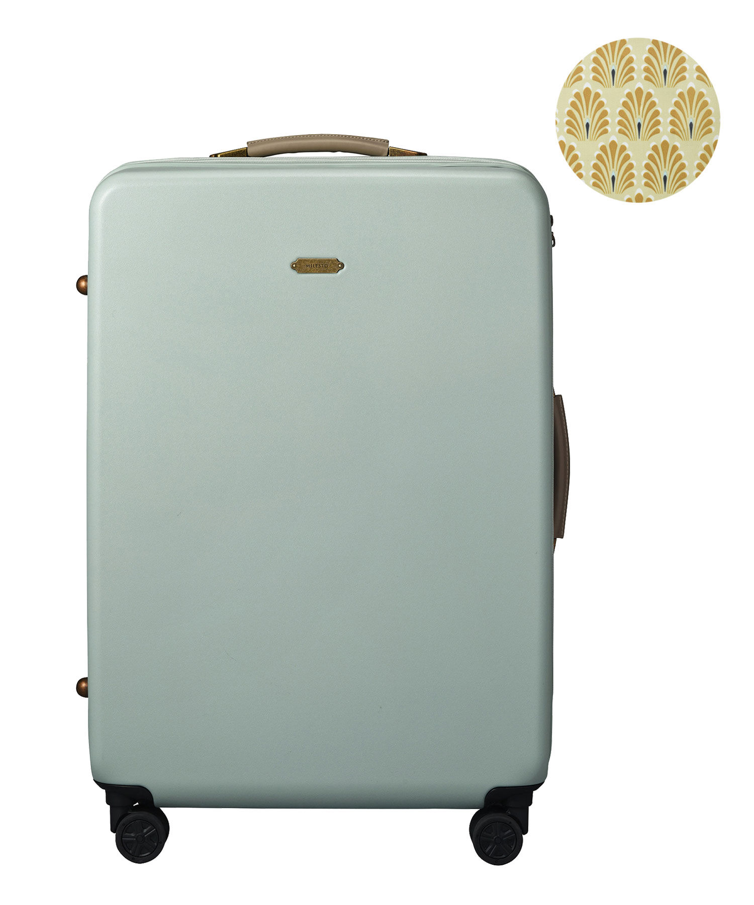 MILESTO「MILESTO UTILITY  ハードキャリー75L ストッパー付」|キャリーケース|GR