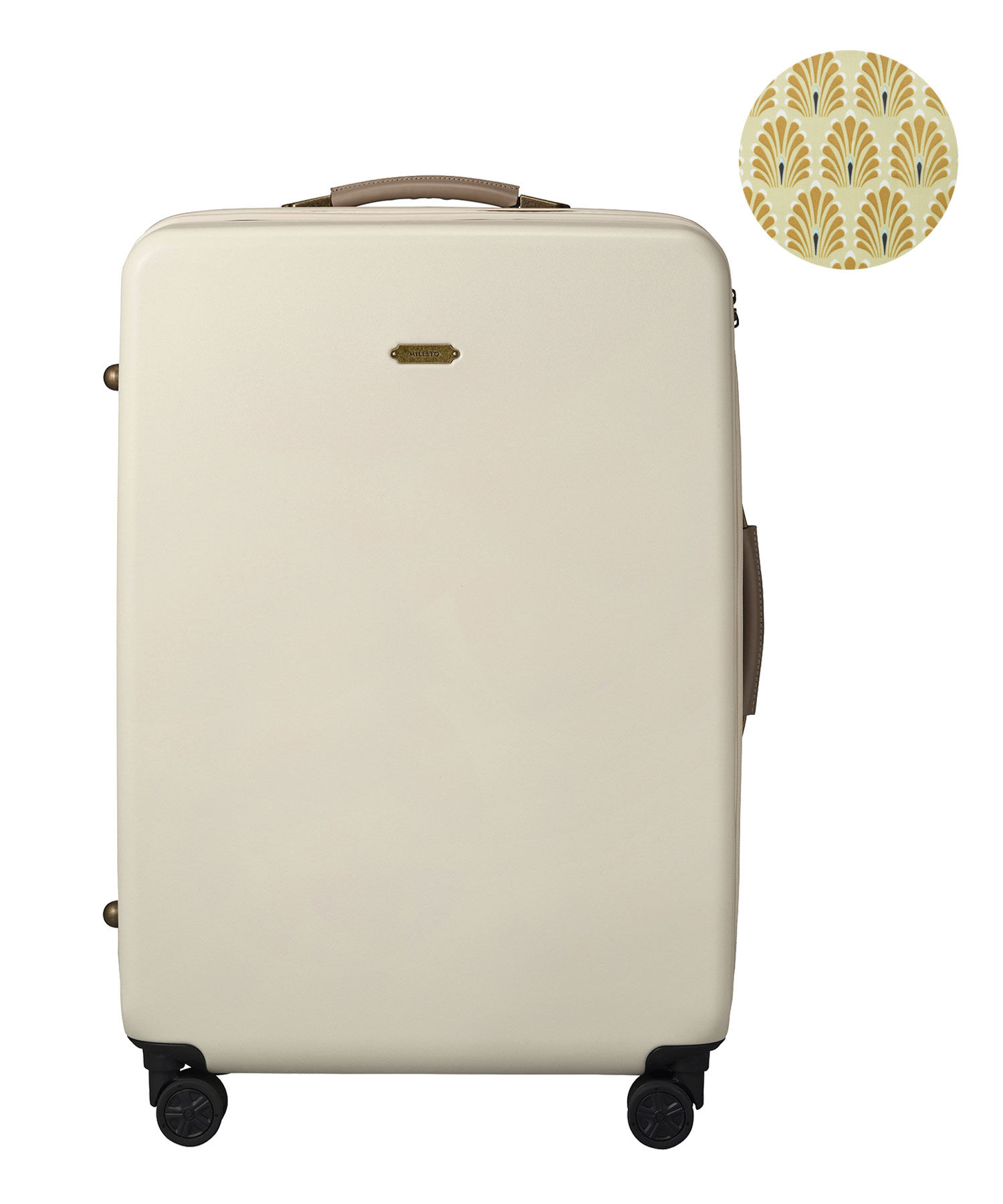 MILESTO「MILESTO UTILITY  ハードキャリー75L ストッパー付」|キャリーケース|BE