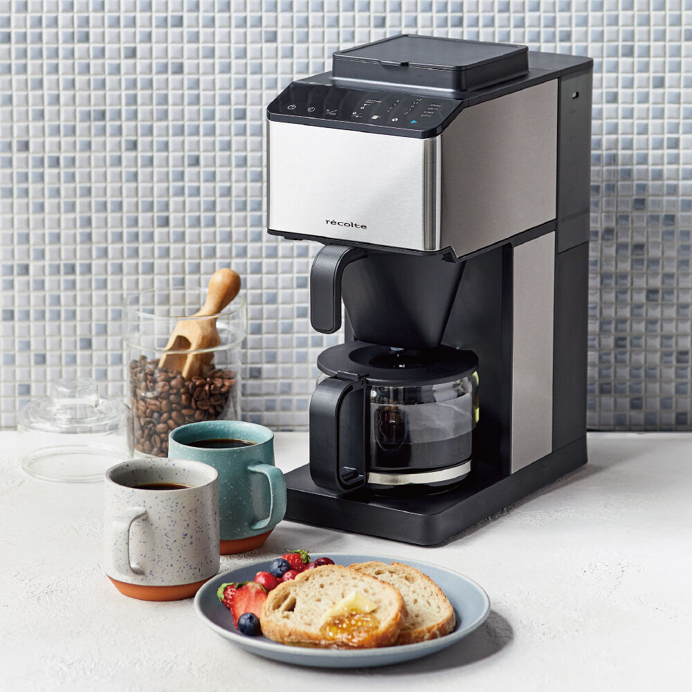recolte「レコルト　コーン式全自動コーヒーメーカー RCD-1 」|食器・キッチングッズ|シルバー
