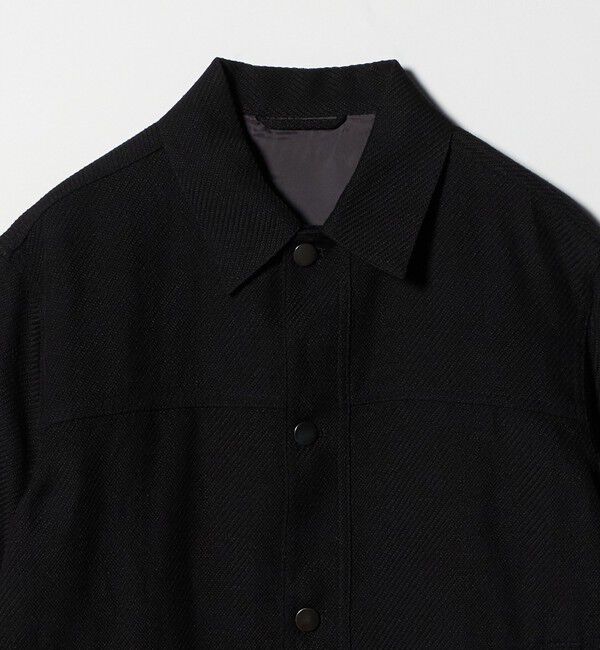 UNITED ARROWS「リネン バスケットツイル モダン トラッカージャケット」|ブルゾン・スタジャン|