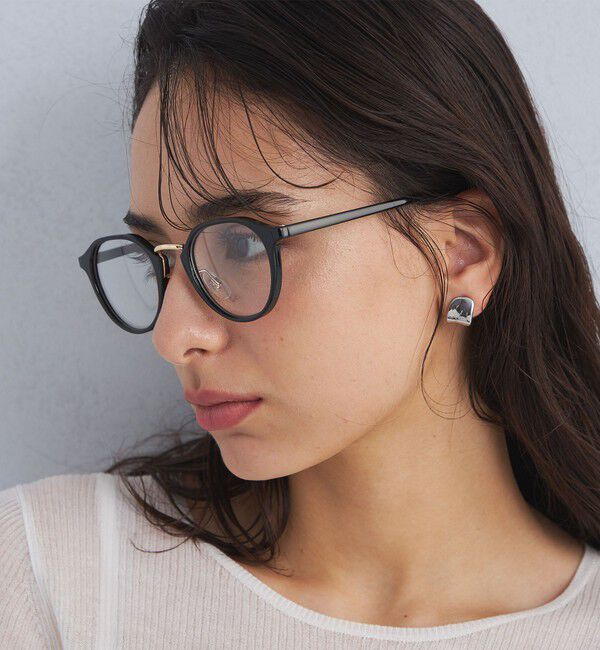 UNITED ARROWS green label relaxing「コンビフレーム クリアレンズ メガネ」|メガネ|