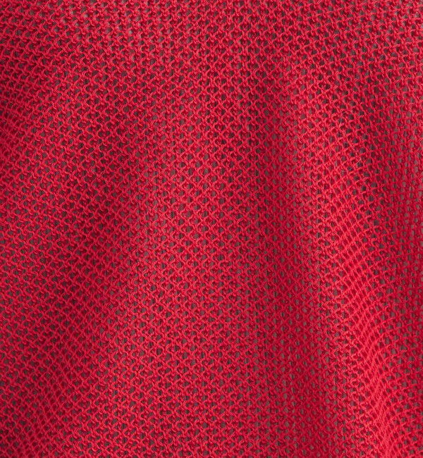 UNITED ARROWS green label relaxing「メッシュ スキッパー ニット プルオーバー -ウォッシャブル-」|ニット・セーター|