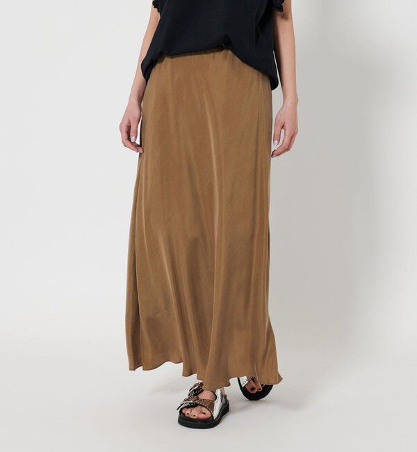 BEAUTY&YOUTH UNITED ARROWS「フィブリルキュプラ マーメイドスカート」|スカート|BEIGE