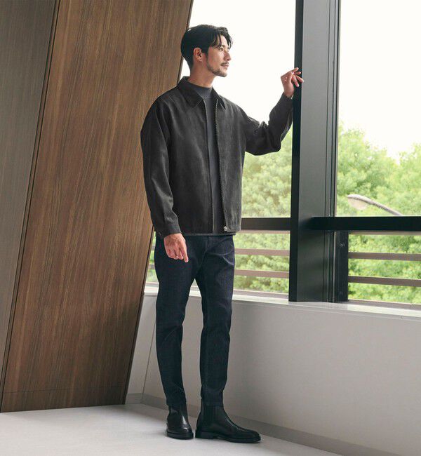 BEAUTY&YOUTH UNITED ARROWS「【WEB限定 WARDROBE SMART】スエードライク ジップ ブルゾン」|ブルゾン・スタジャン|