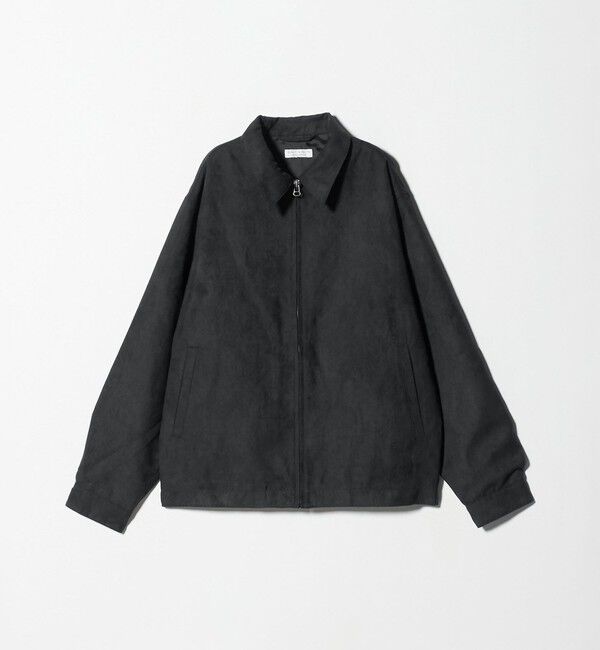 BEAUTY&YOUTH UNITED ARROWS「【WEB限定 WARDROBE SMART】スエードライク ジップ ブルゾン」|ブルゾン・スタジャン|
