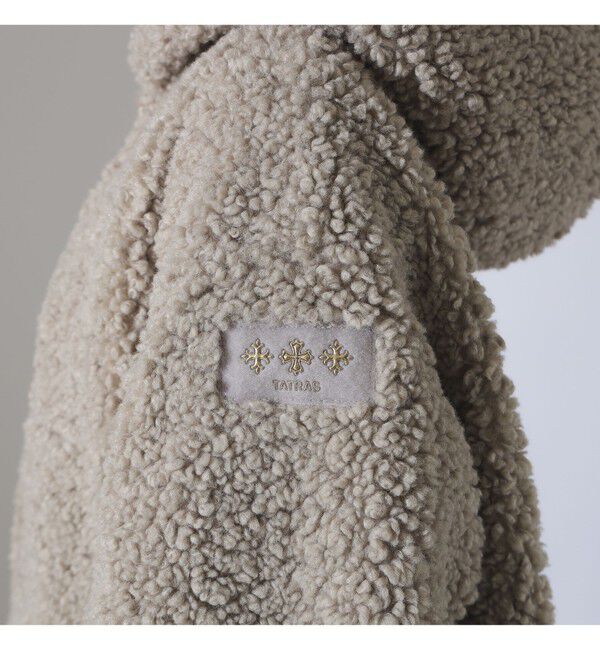 Demi-Luxe BEAMS 「【WEB限定】TATRAS / IPAMA ボア フードジャケット」|ブルゾン・スタジャン|
