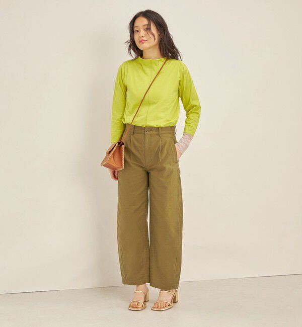 SHIPS for women「【SHIPS別注】Odub:〈洗濯機可能〉ミリタリー ワイド パンツ◇」|その他|