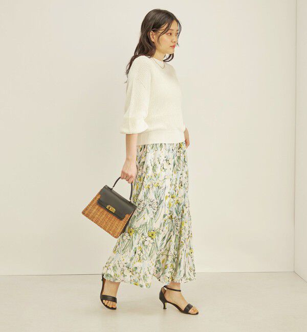 SHIPS for women「〈手洗い可能〉ペーパー コットン ワイド プルオーバー」|ニット・セーター|