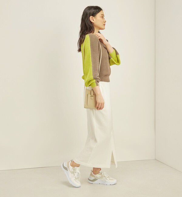 SHIPS for women「〈手洗い可能〉ペーパー コットン ワイド プルオーバー」|ニット・セーター|