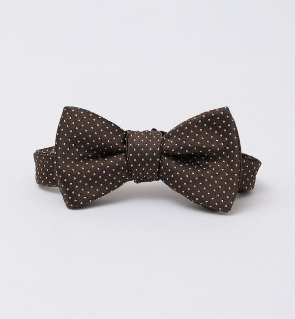 SHIPS「SHIPS: フォサッティ ピンドット 蝶ネクタイ」|ネクタイ・蝶ネクタイ|ブラウン