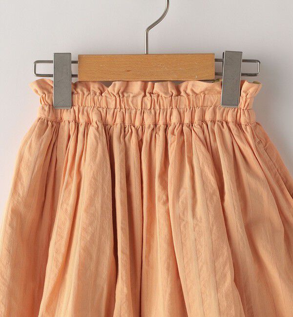 SHIPS KIDS「SHIPS KIDS:100～130cm / リバーシブル ギャザー スカート」|フレア|