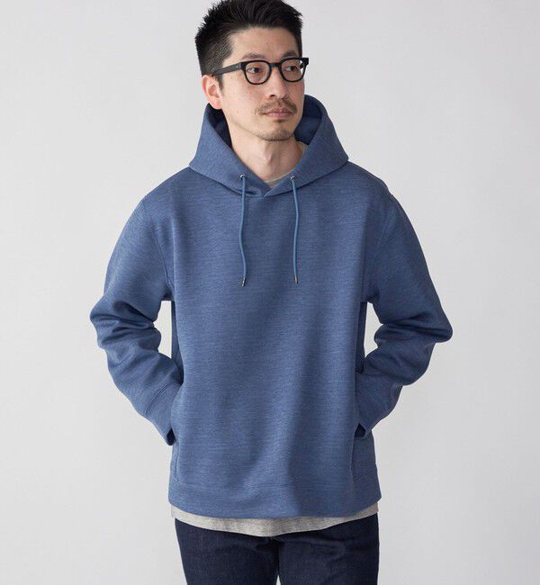 SHIPS「SHIPS: ハイゲージ ミラノリブ ポンチ パーカ」|パーカー|