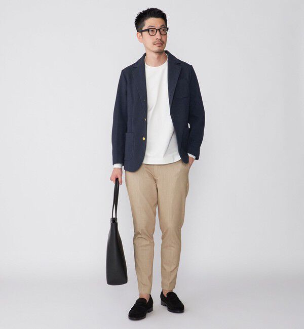 SHIPS「【WEB限定】SHIPS: WONDER デニムライク スラックス」|スラックス|