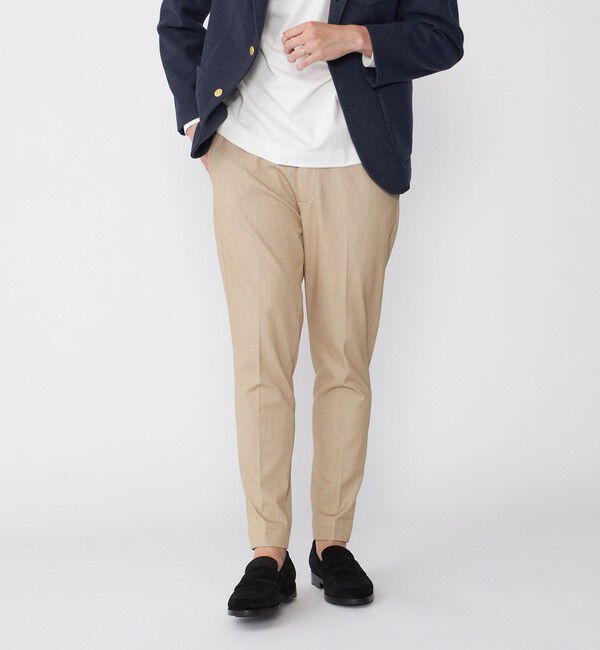 SHIPS「【WEB限定】SHIPS: WONDER デニムライク スラックス」|スラックス|